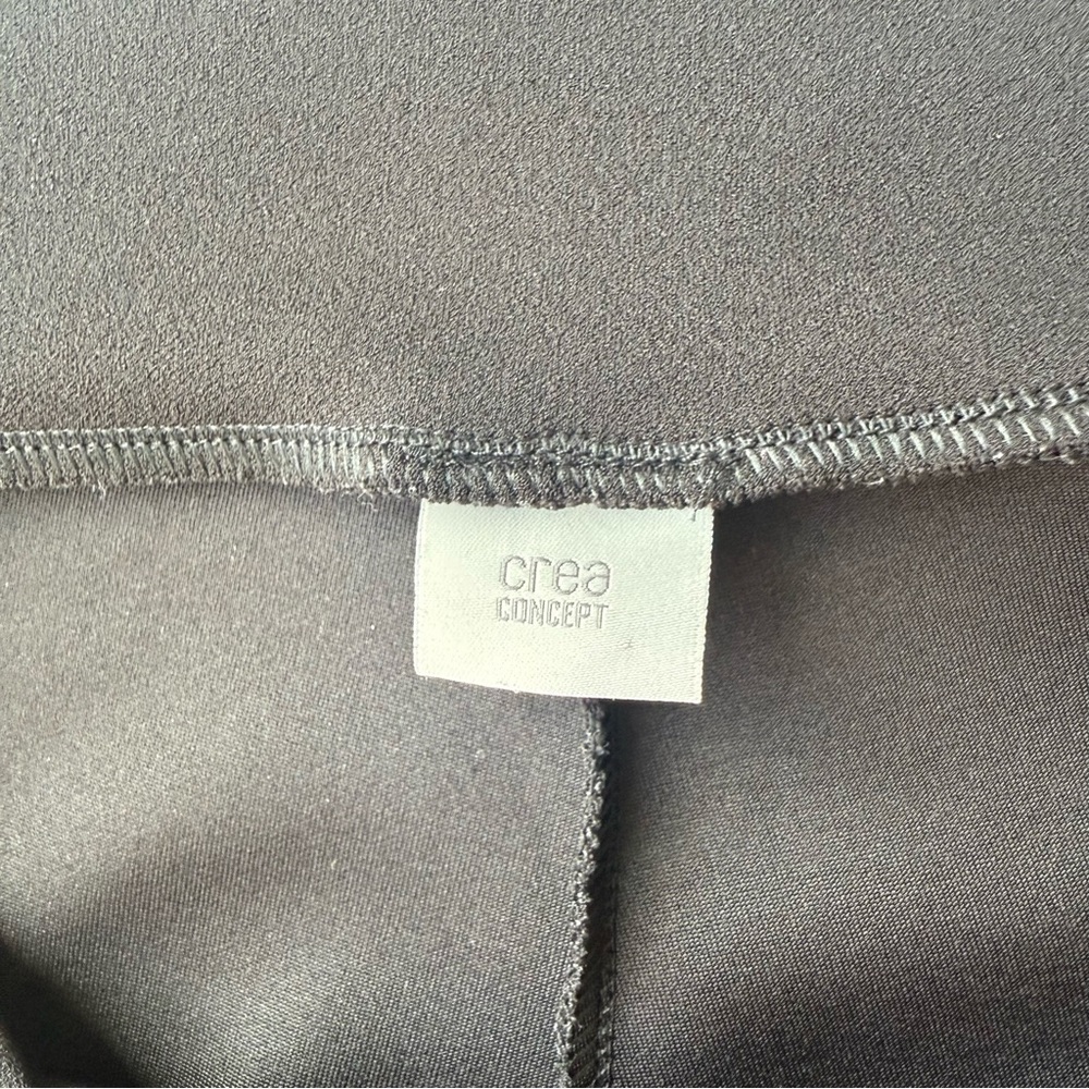 Crea Concept Black Slim Pull On Stretch Pants - Picture 9 of 14